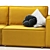Loft Velvet Sofa Collection 3D model small image 9