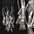 Venetian Crafted Glass Chandelier 3D model small image 1