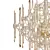 Swarovski Crystal Andromeda Chandelier 3D model small image 2