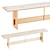  Karimoku Bench Frame Solution 3D model small image 1