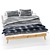 Modern La Redoute Jimi Bed 3D model small image 3