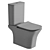 Ceramica Nova Alfa Floor Toilet 3D model small image 3