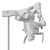 Advanced Surgical Microscope OMS2350 3D model small image 6