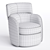Modern Swivel Chair, 3D Model 3D model small image 3