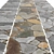 Seamless Stone Pathway Texture 3D model small image 2