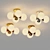 Astoria LED Semi-Flushmount: Vintage Elegance 3D model small image 3