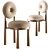 Modern Minimalist BABA Chair 3D model small image 1