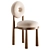Modern Minimalist BABA Chair 3D model small image 2