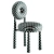 Modern Minimalist BABA Chair 3D model small image 3