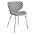Luxury Scandinavian Design Hamilton Chair 3D model small image 4