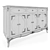 Customizable Handcrafted Olivia Buffet 3D model small image 4