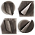 Amadeus Metal Finish Wall Art 3D model small image 1