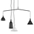 Modern and Elegant Pendant Light 3D model small image 2