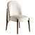 Sleek Modern Dining Chair 3D model small image 4