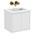 Stylish 400mm Cloakroom Vanity 3D model small image 1