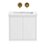 Stylish 400mm Cloakroom Vanity 3D model small image 3