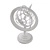 Vintage Armillary Sphere: Detailed Old World Decor 3D model small image 2