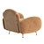 Modern 3-Part Miller Armchair 3D model small image 3