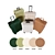  Multifunctional Travel Luggage Set 3D model small image 3