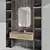 Modern Bathroom Furniture Set 3D 3D model small image 3