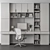 Modern Home Office Furniture Set 3D model small image 4