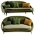 Vibieffe 650 Curved Sofa Set 3D model small image 4