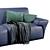 Blossoming Comfort Sofa: Fiordiloto Collection 3D model small image 5