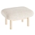 Pliable Hair and Fur Ottoman 3D model small image 3