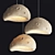  Celestial Moon Pendant Lamp 3D model small image 1