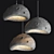  Celestial Moon Pendant Lamp 3D model small image 3