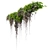 Triple Hanging Plant Set 3D model small image 2