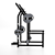 Power Cage Squat Rack Fitness 3D model small image 2