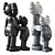 KAWS Reveals Artist Model 2016 3D model small image 2