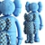 KAWS Reveals Artist Model 2016 3D model small image 7