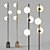 Vertical Helix 3-Light Floor Lamp 3D model small image 2