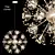 Elegance Dandelion LED Chandelier Ball 3D model small image 1