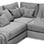 Modern 2015 Brandon Corner Sofa 3D model small image 5