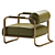 Sleek Contemporary Armchair HOLDEN 3D model small image 3