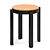 Contemporary Melange Stool Table 3D model small image 3