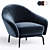 Bodema Giulia Armchair | 3D Render 3D model small image 3