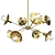 Elegant 8-Light Chandelier Fixture 3D model small image 1