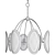 Sleek Hudson Valley Chandelier 3D model small image 2