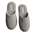 Waffle Pattern Slippers Set 3D model small image 3