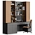 Modern Home Office Furniture Set 3D model small image 2