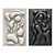 Baas Figurative Metal Wall Relief 3D model small image 1