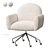 Imogen Ivory Office Chair Set 3D model small image 1