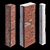 Vintage Loft Column Set 3D model small image 2