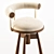 Stylish Dylan Bar Chair 2017 3D model small image 3
