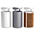 Low-Poly Trash Bin Models 3D model small image 1