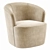 Swoon Ritz Velvet Occasional Chair 3D model small image 1